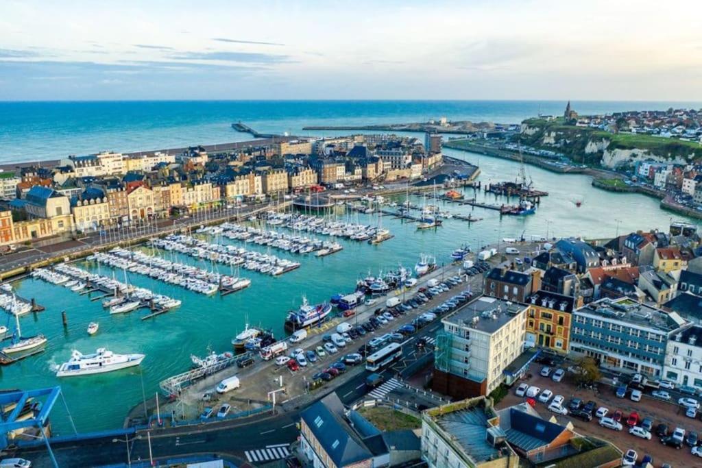 Bel Appartement Vue Mer Centre-Ville, Face Plage Dieppe Dış mekan fotoğraf